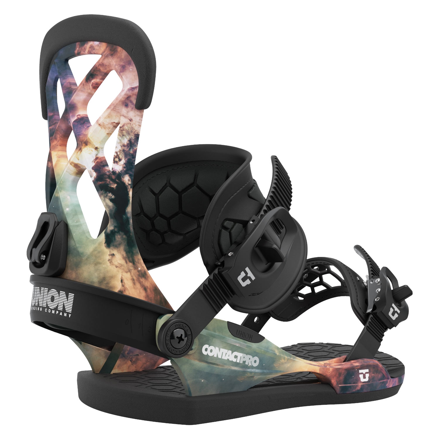 Union Contact Pro Space Dust 21 Snowboard Bindings Snowtrax