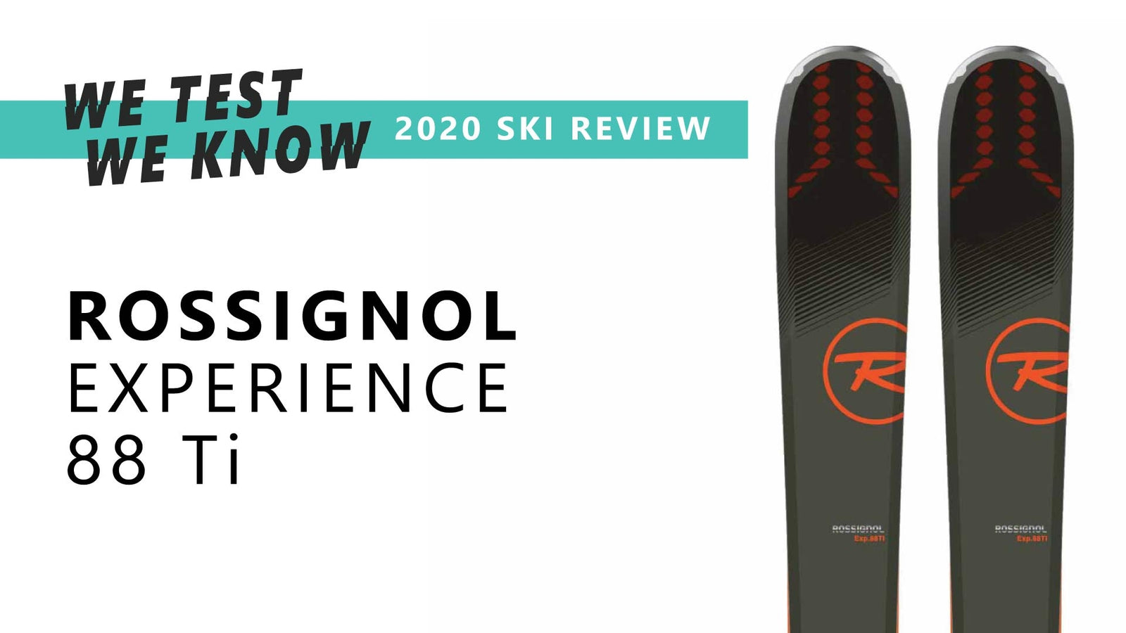 ROSSIGNOL EXPERIENCE 88TI - 2020 SKI REVIEW - Snowtrax