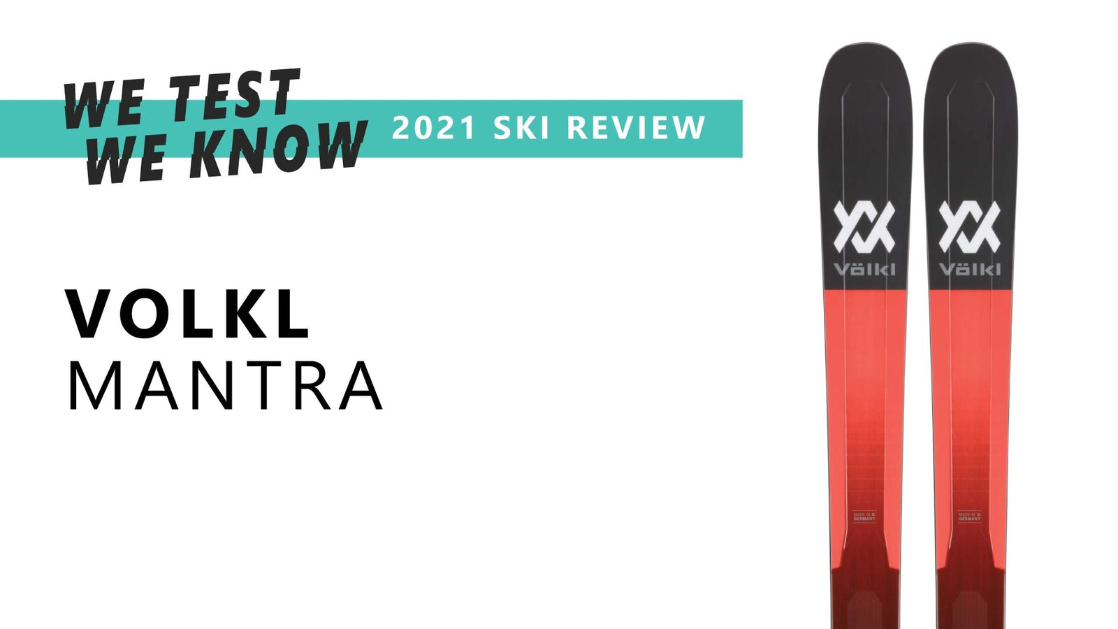 VOLKL M5 MANTRA SKIS - Snowtrax