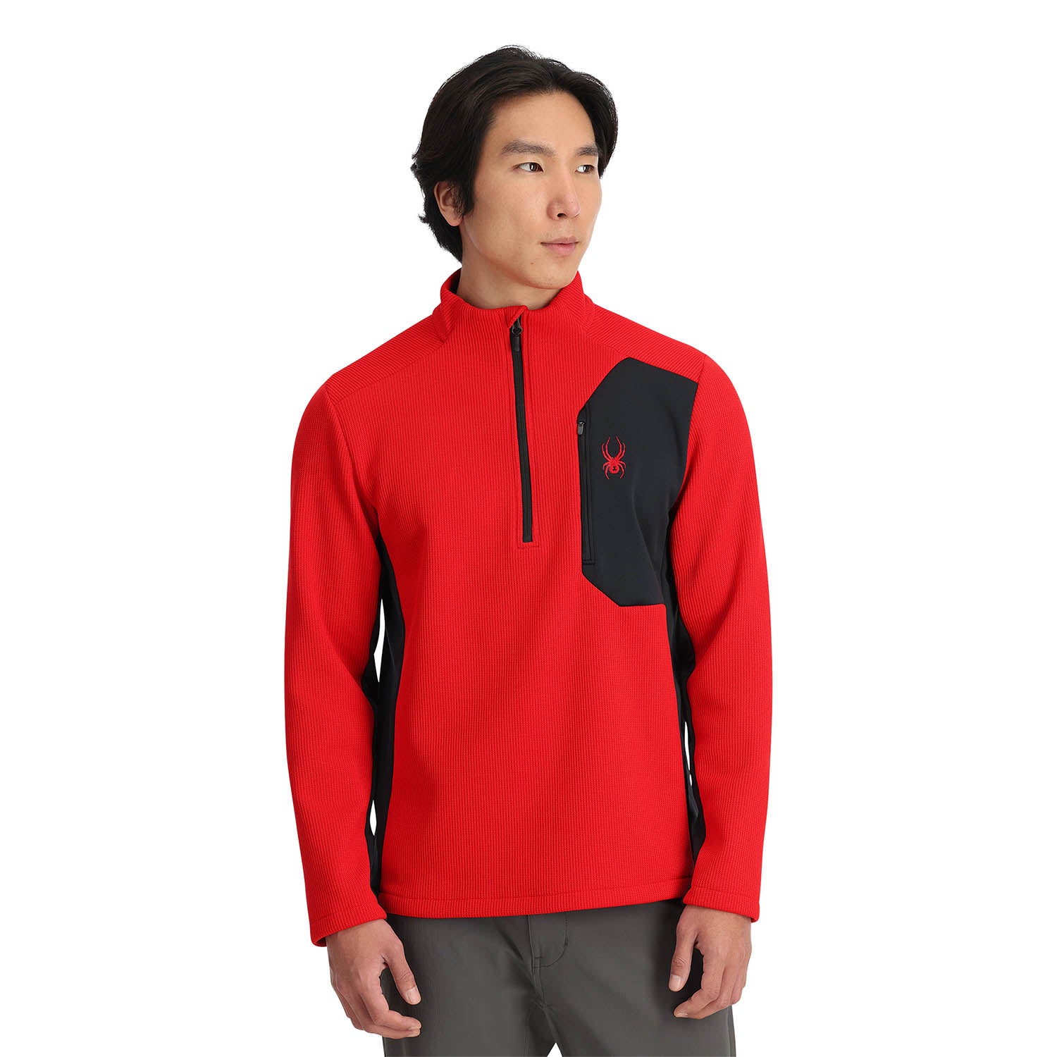 Spyder bandit half zip sale