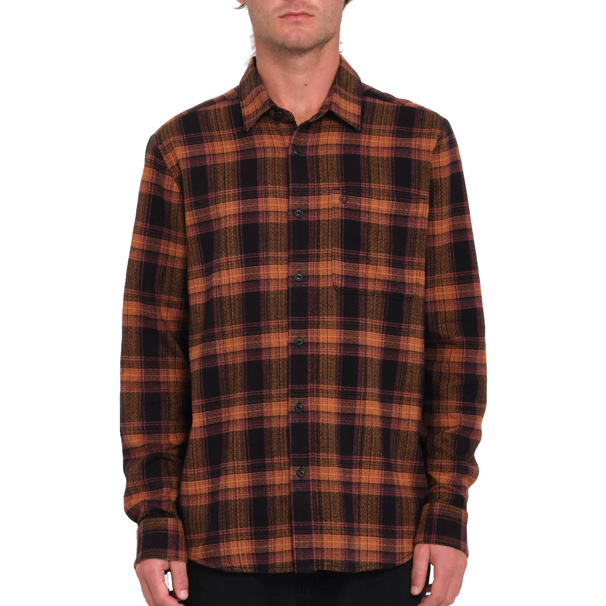 Baystone Flannel Long Sleeve Shirt - Snowtrax