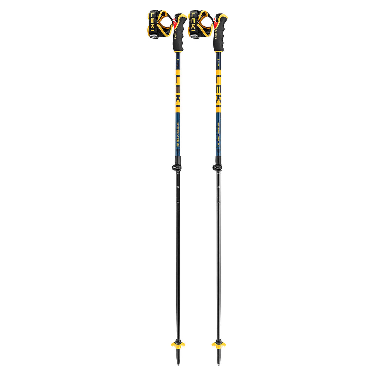 Spitfire Vario 3D Adjustable Ski Poles - Snowtrax