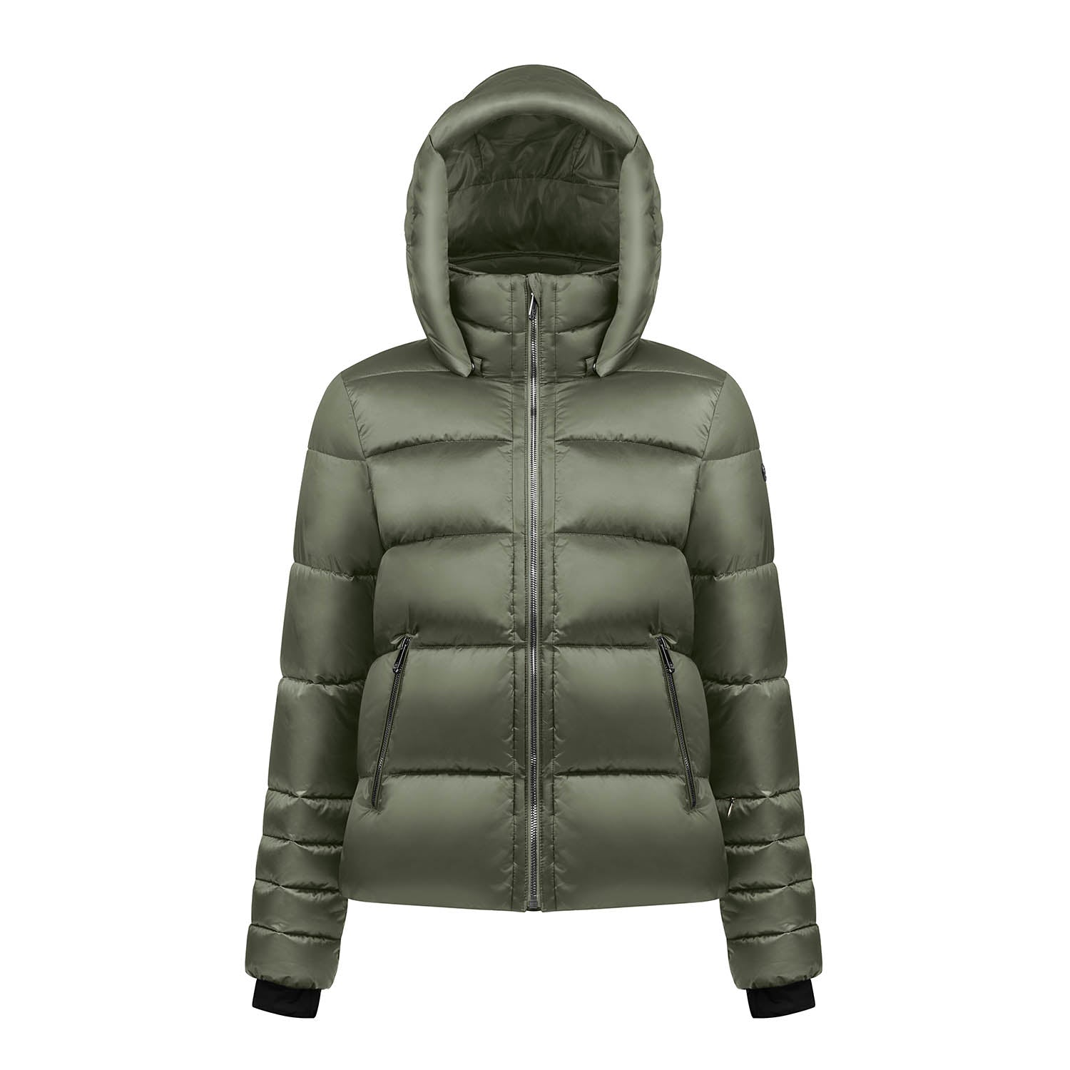 Down ski jacket womens online