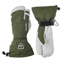 Army Leather Heli Ski 3-Finger Gloves - Snowtrax