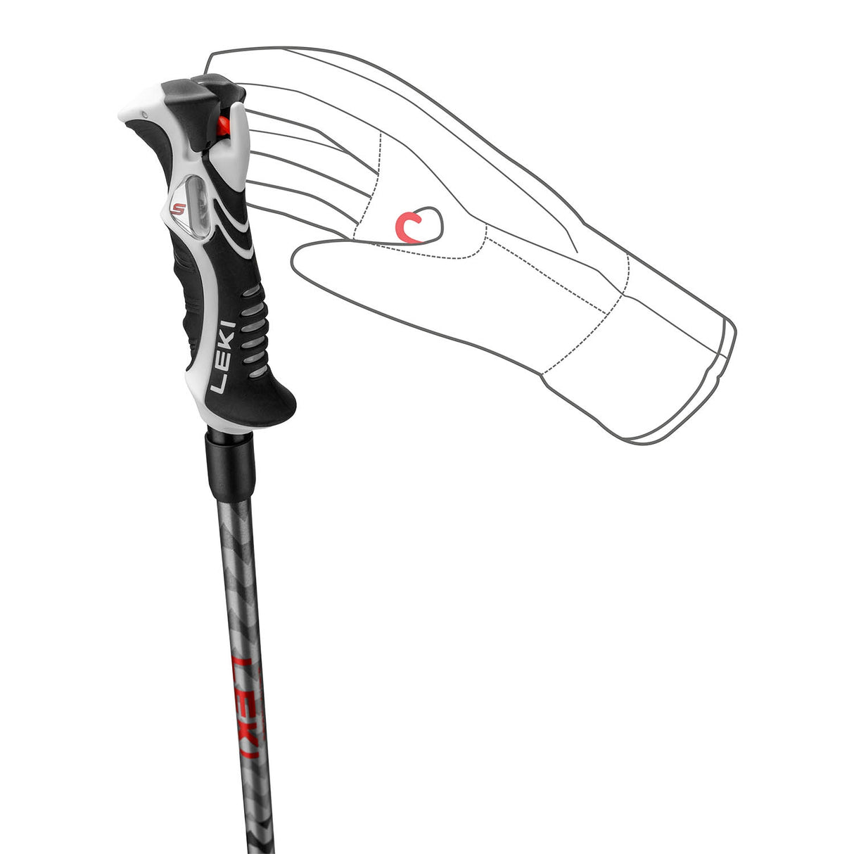 Hot Shot S Ski Poles - Snowtrax