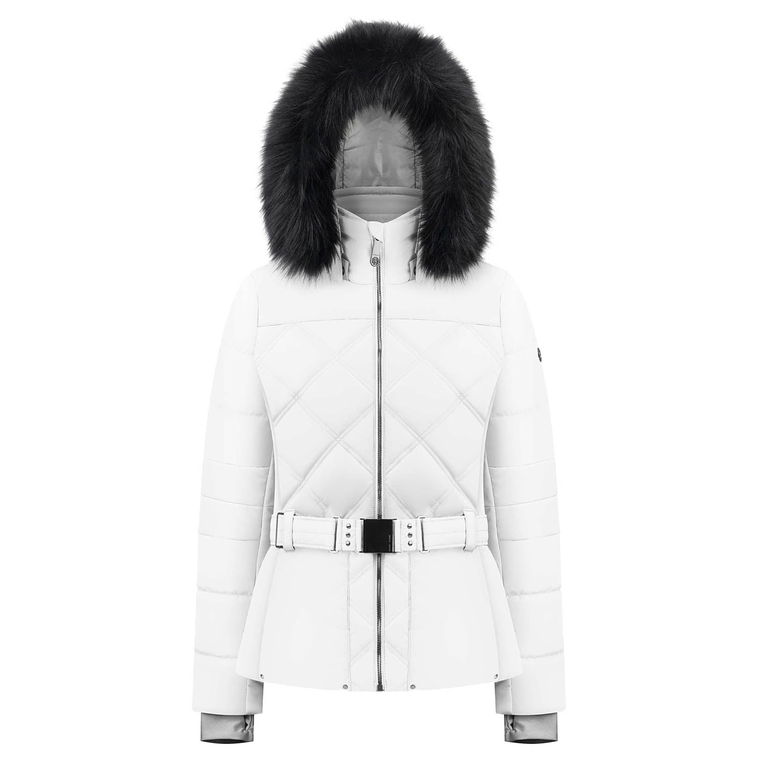 Poivre Blanc Quilted Faux Fur Ski Jacket Snowtrax