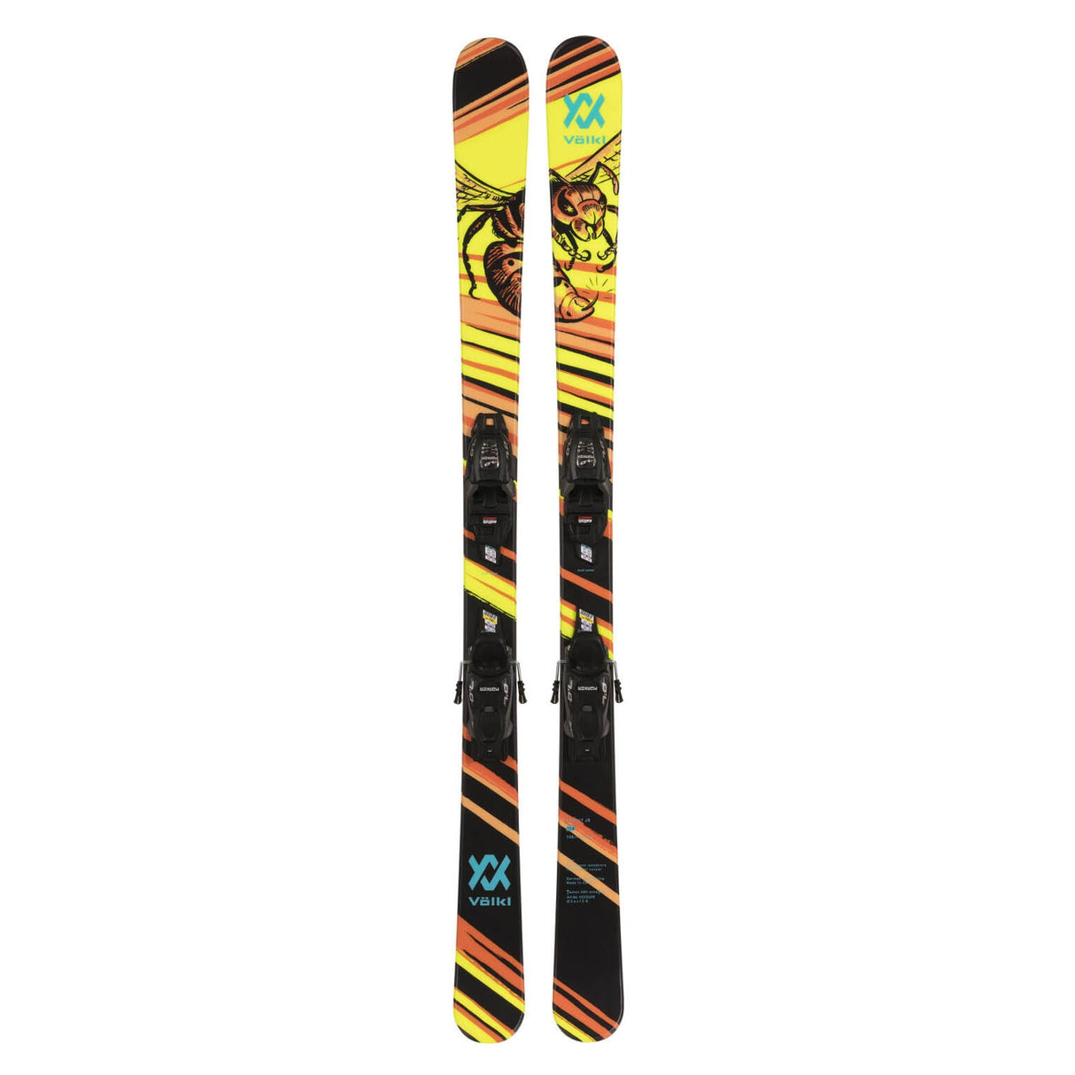 Revolt Junior Wasp Skis & VMotion 7.0 JR Bindings 2024 - Snowtrax